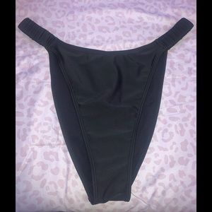 Black swimsuit bottoms